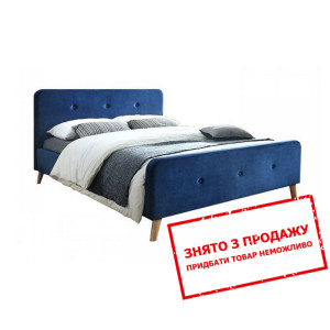 Ліжко двоспальне Signal Malmo Velvet 160х200...